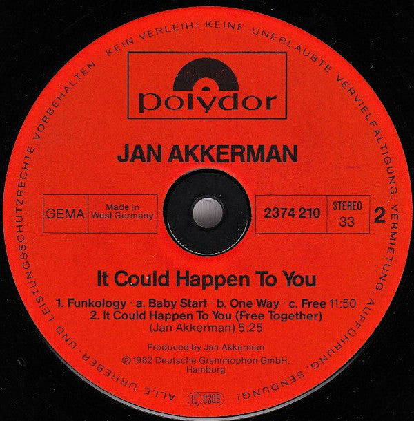 Jan Akkerman : It Could Happen To You (LP, Album)