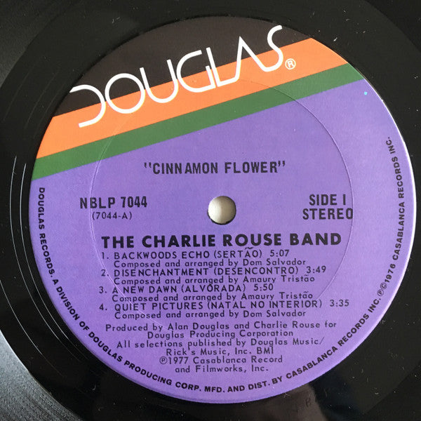 The Charlie Rouse Band : Cinnamon Flower (LP, Album, CTH)