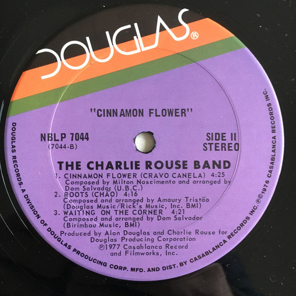 The Charlie Rouse Band : Cinnamon Flower (LP, Album, CTH)