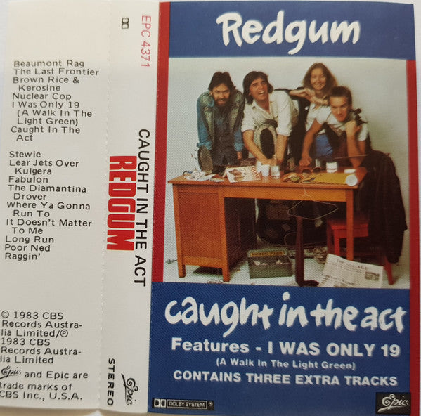 Redgum : Caught In The Act (Cass, Album)