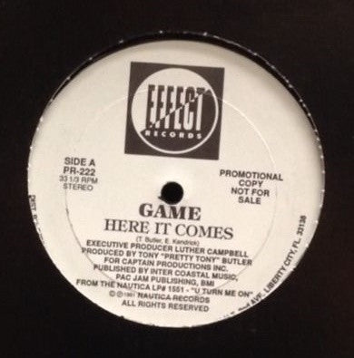 Game (5) : Here It Comes (12", Promo)
