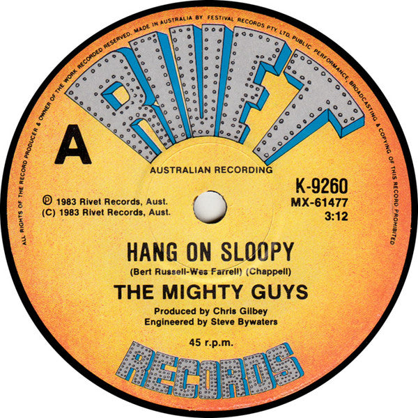 The Mighty Guys : Hang On Sloopy (7", Single, Ltd)