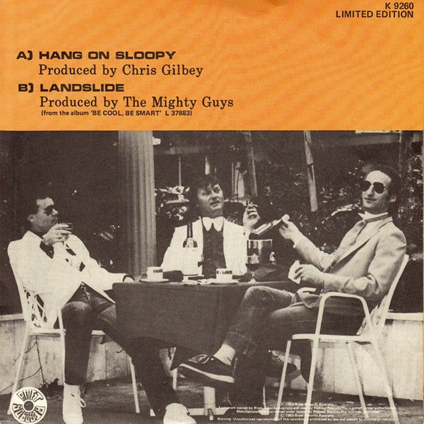 The Mighty Guys : Hang On Sloopy (7", Single, Ltd)