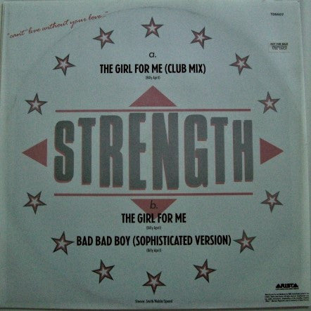 Strength (3) : The Girl For Me (12", Single)