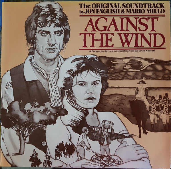 Jon English (3) &amp; Mario Millo : Against The Wind (LP)