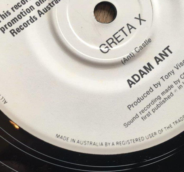 Adam Ant : Vive Le Rock (7", Single, Promo)