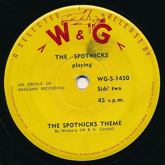 The Spotnicks : Orange Blossom Special (7", Single)