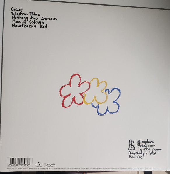 Icehouse : Man Of Colours (LP, Album, RE, Blu)
