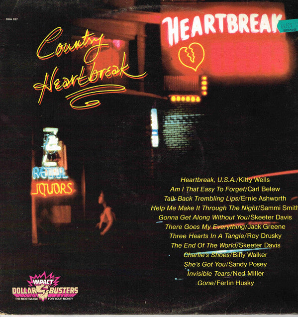 Various : Country Heartbreak (LP, Comp, Ltd)