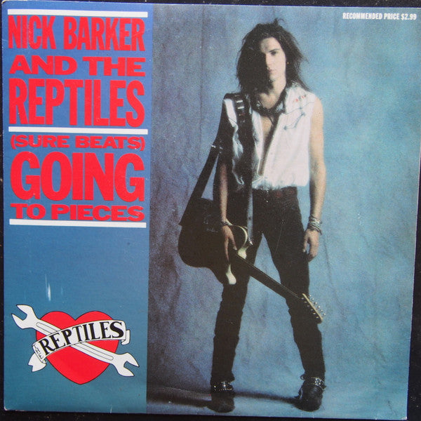 Nick Barker And The Reptiles : (Sure Beats) Going To Pieces (7", Single, Ltd)