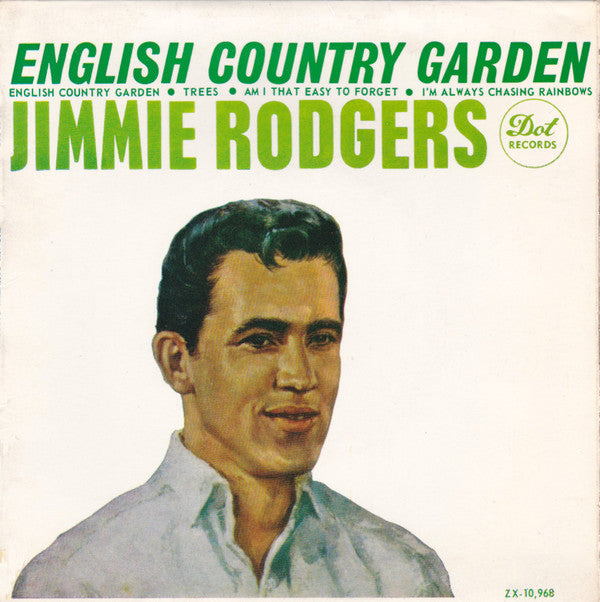 Jimmie Rodgers (2) : English Country Garden (7&quot;, EP)