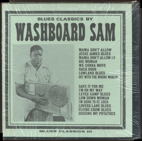 Washboard Sam : Blues Classics By Washboard Sam (LP, Comp)