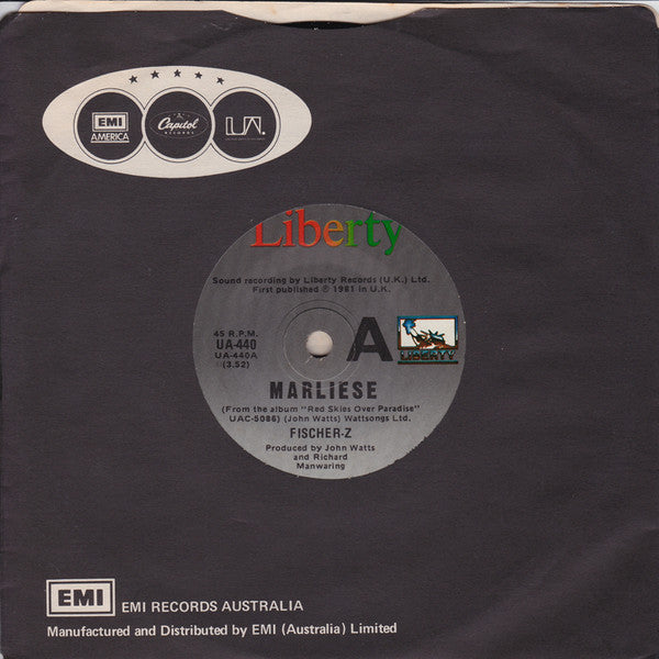 Fischer-Z : Marliese (7&quot;, Single)