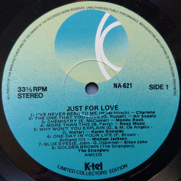 Various : Just For Love (LP, Comp, Ltd)