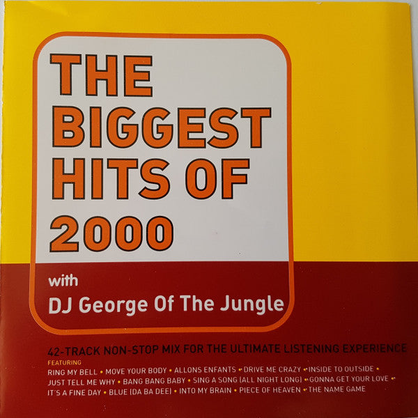 DJ George Of The Jungle : The Biggest Hits Of 2000 (2xCD, Comp, Mixed)