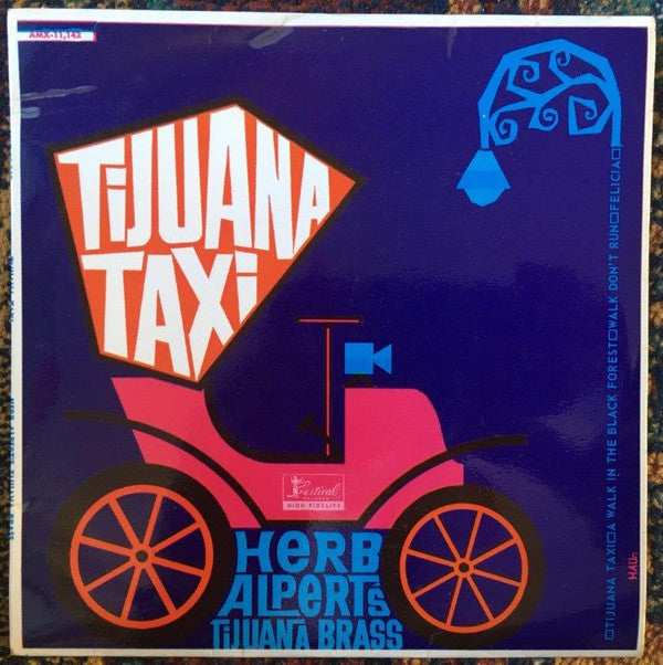 Herb Alpert &amp; The Tijuana Brass : Tijuana Taxi (7&quot;, EP, Mono, 2nd)