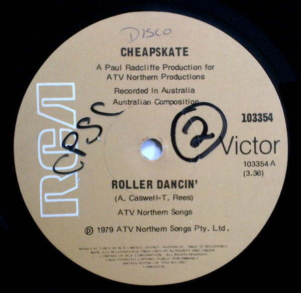 Cheapskate (5) : Roller Dancin&#39; (7&quot;, Single)