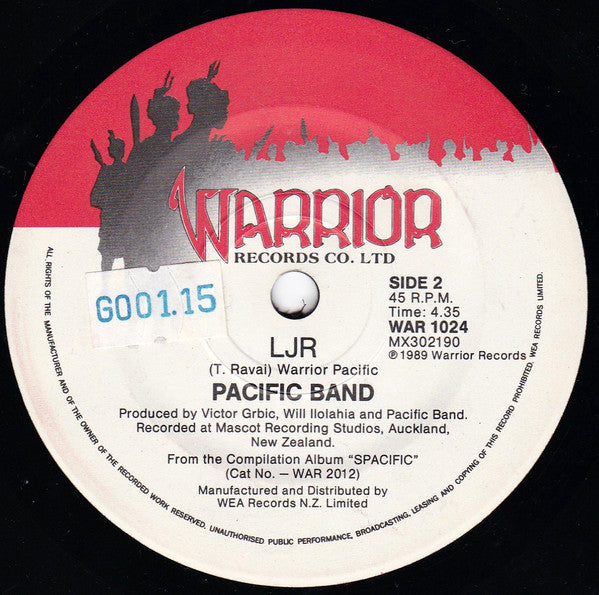 Soundproof (10) / Pacific Band : I Luv Ya / LJR (7", Single)