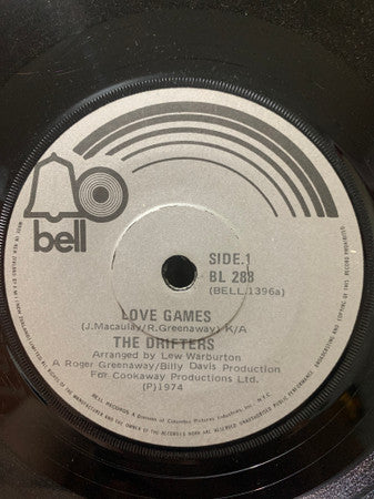 The Drifters : Love Games (7", Single)