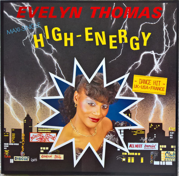 Evelyn Thomas : High-Energy (12&quot;, Maxi)