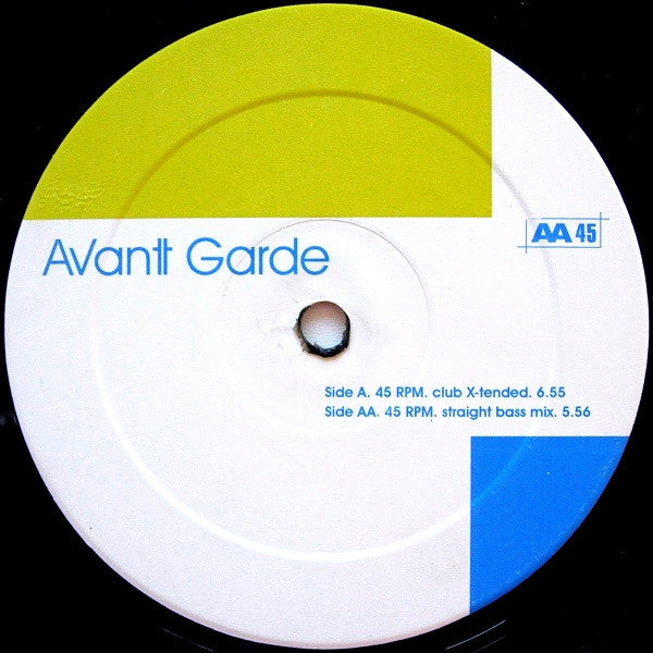 Avant Garde : Get Down (12")