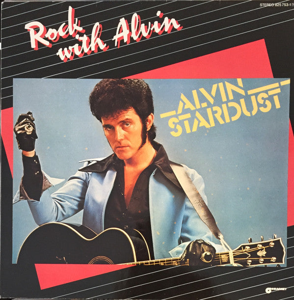 Alvin Stardust : Rock With Alvin (LP, Album, RE)