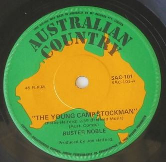 Buster Noble : The Young Camp Stockman (7&quot;, Single)