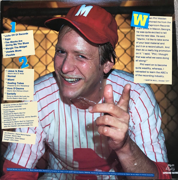 Martin Mull : No Hits, Four Errors ♦ The Best Of Martin Mull (LP, Comp, Ter)