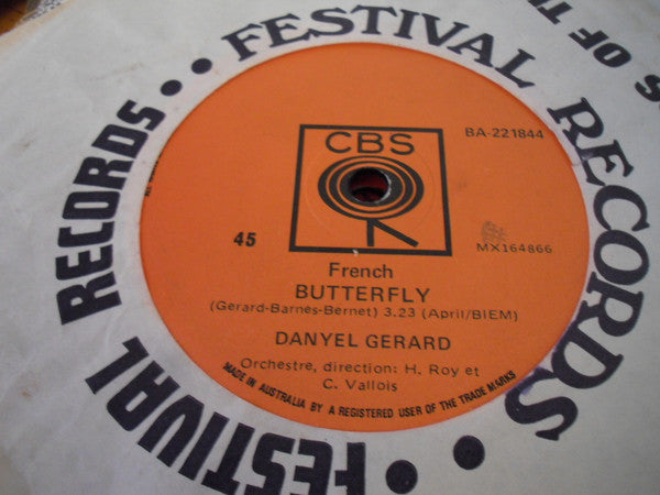 Danyel Gérard : Butterfly (French) (7&quot;, Single)