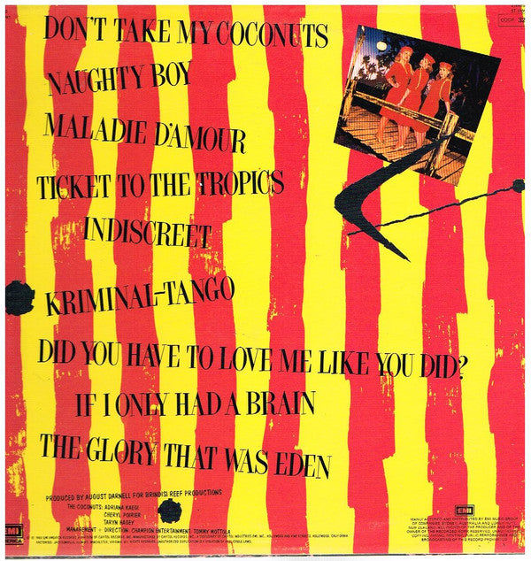 The Coconuts : Don't Take My Coconuts (LP, Album)