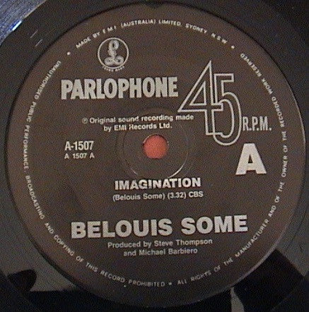 Belouis Some : Imagination (7")