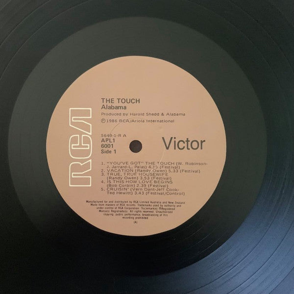 Alabama : The Touch (LP, Album)