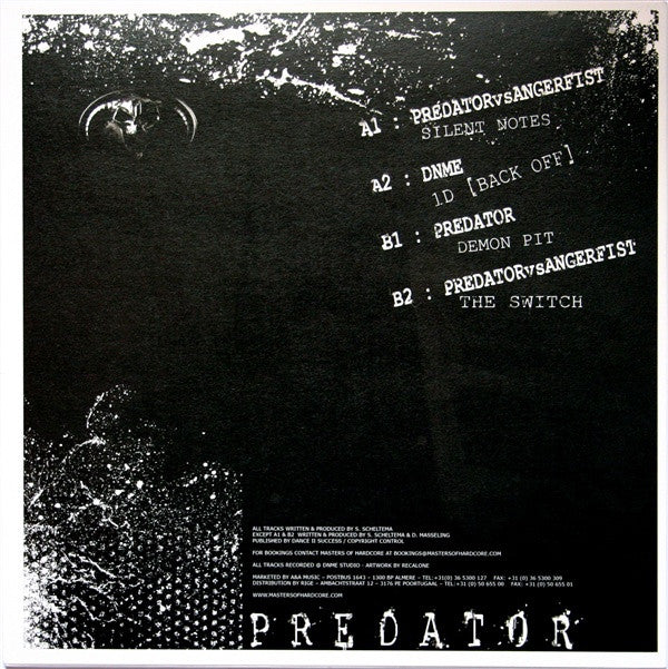 Predator : Silent Notes (12")