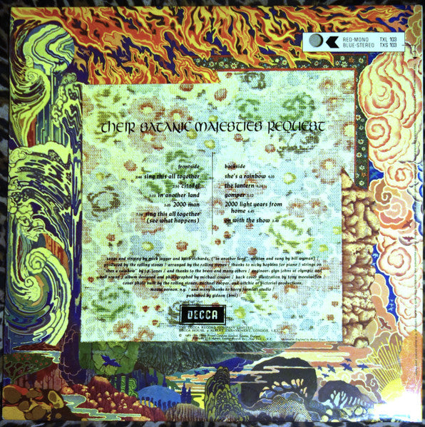 The Rolling Stones : Their Satanic Majesties Request (LP, Album, RE)