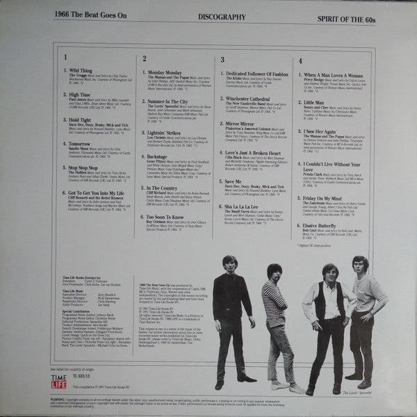 Various : The Spirit Of The 60s: The Beat Goes On 1966 (2xLP, Comp)