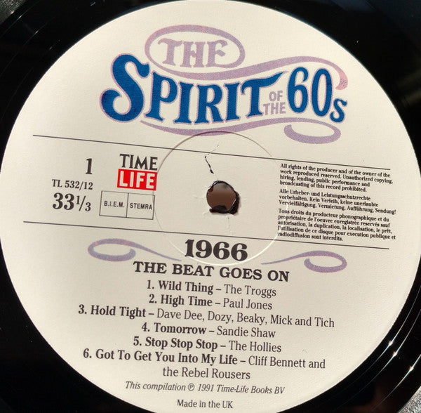 Various : The Spirit Of The 60s: The Beat Goes On 1966 (2xLP, Comp)