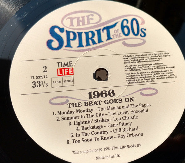 Various : The Spirit Of The 60s: The Beat Goes On 1966 (2xLP, Comp)