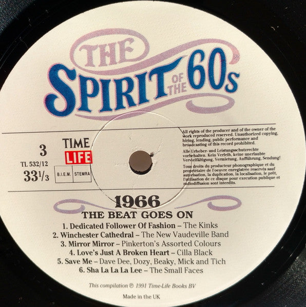 Various : The Spirit Of The 60s: The Beat Goes On 1966 (2xLP, Comp)