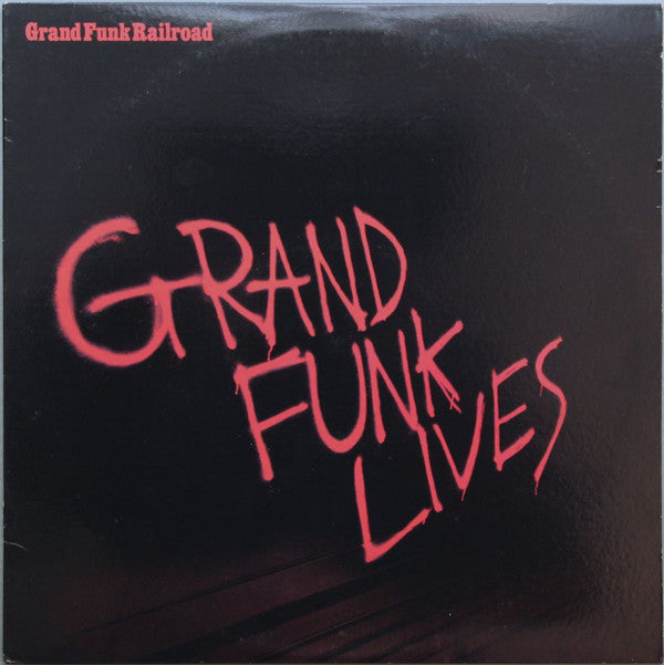 Grand Funk Railroad : Grand Funk Lives (LP, Album, Win)