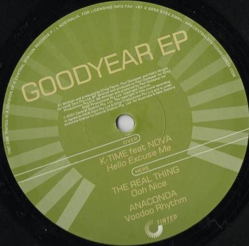 Paul Goodyear : Goodyear E.P. (12", EP)