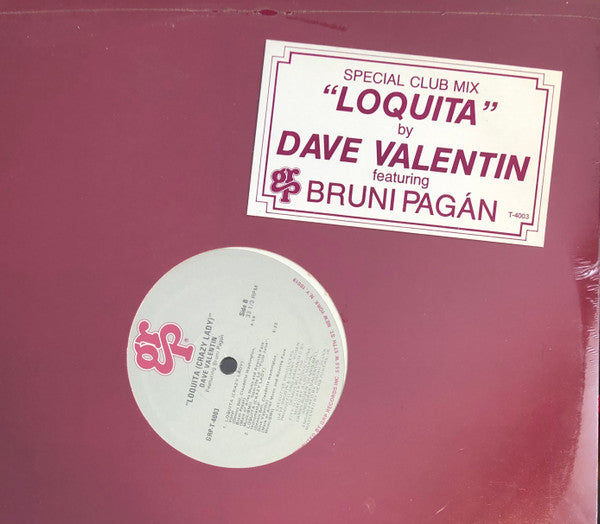 Dave Valentin Featuring Bruni Pagan : Loquita (Crazy Lady) (12")