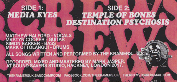 The Kramers (2) : Screws (7", Ltd)