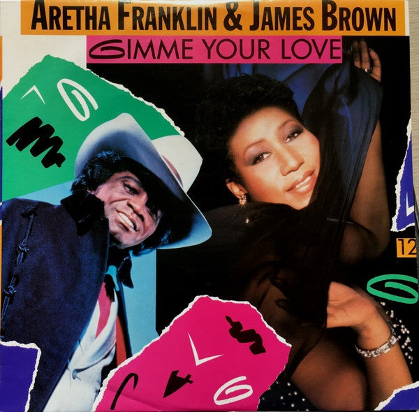 Aretha Franklin &amp; James Brown : Gimme Your Love (12&quot;, Single)