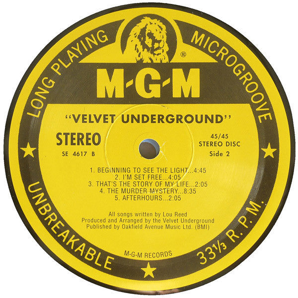 The Velvet Underground : The Velvet Underground (LP, Album, RE)
