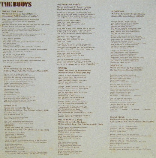 The Buoys : The Buoys (LP, Album)