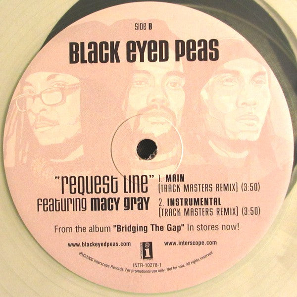 Black Eyed Peas : Request Line (12", Promo, Cle)