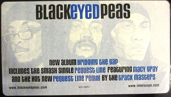 Black Eyed Peas : Request Line (12", Promo, Cle)