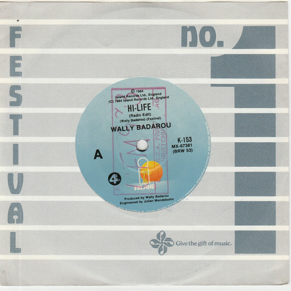 Wally Badarou : Hi-Life (7")
