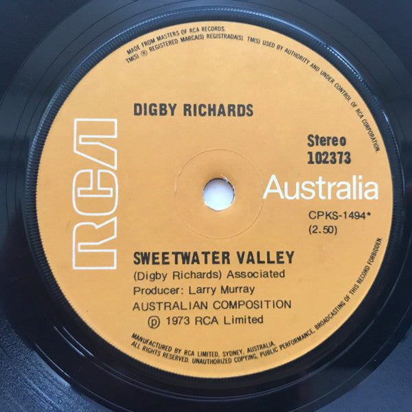 Digby Richards : If I Could Write A Love Song (7", Single)