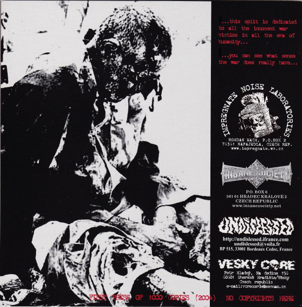 Coma (12) / Mass Genocide Process : Coma / Mass Genocide Process (7", EP)